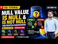 NULL Value IS NULL IS NOT NULL Operator in SQL SQL Tutorial for Beginners Part 44