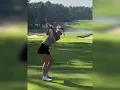 Grace Charis put the ball in the hall in one go MG Brady knoll Golf Golfer Girl