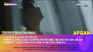 191116 Afgan - Sudah (2019 VLIVE AWARDS V HEARTBEAT)