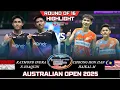 AMAZING! INDRA/JOAQUIN (INA) vs CHOONG/HAIKAL (MAS)[MD]R16 | Autralian Open 2025 Badminton