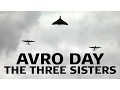 Vulcan and 2 Lancasters in Formation