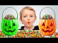 Download Lagu Vania Mania Kids play Halloween Trick or Treat with friends