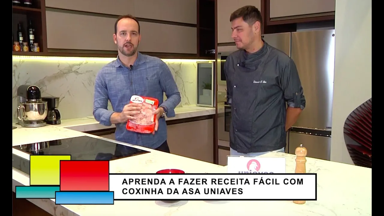 RECEITA DE COXINHA DE ASA UNIAVES
