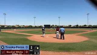 Trosky Force at NorCal Baseball 2026 White 23
