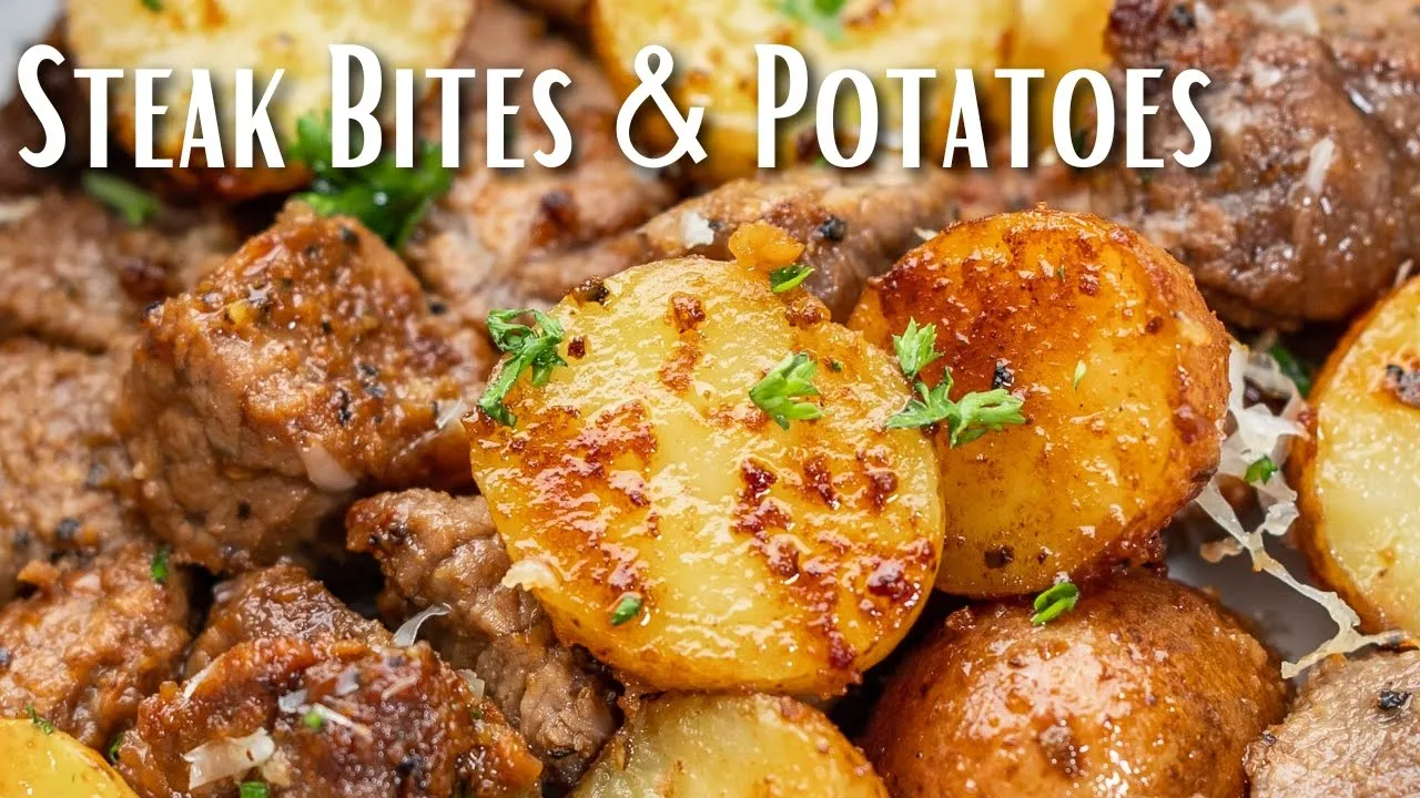 Steak Bites and Potatoes