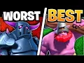 UPDATED Ranking of EVERY Troop from WORST to BEST Clash of Clans