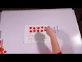 Making 11 12 and 13 with double ten frames
