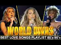 Download Lagu Best Love Songs World Divas 80's 90's - Céline Dion, Mariah Carey, Whitney Houston #l70