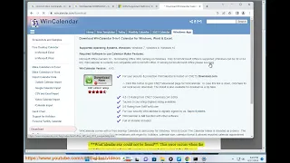 What is Wincalendar exe