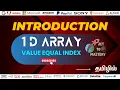Finding Value Equal to Their Index in an Array