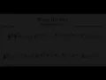 Woody Herman -  Woodchopper’s Ball - Clarinet solo Transcription (Bb)