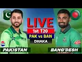 Download Lagu Pakistan vs Bangladesh Live - 1st T20 | PAK vs BAN Live Scores \u0026 Commentary
