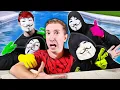 HACKERS PARTY at Our SAFE HOUSE Food Fight Swimming Pool Pranks Dance Challenge for 24 Hours