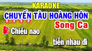 Karaoke Chuyến Tàu Hoàng Hôn Song Ca - Nhạc Sống 2026 | Trọng Hiếu Beat