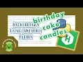 hackerrank s Birt ay Cake Candles explanations using python