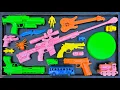Download Lagu Membersihkan Nerf Shotgun, Assault Rifle, AK47, Sniper Rifle, Glock Pistol, M16, nerf speed EPS 466