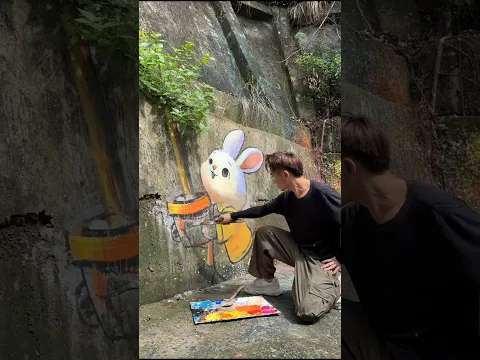 What did they paint on the wall to save this plant? 😳😱 #hype #youtubeshorts #shorts