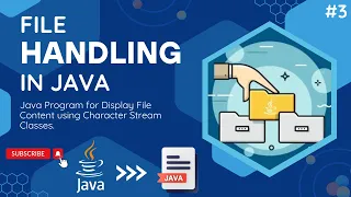 Java Program for Display File Data Using Character Stream Classes In Java File Handling