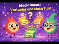 Lesson 4 Magic Boxes Variables and Math in Python for Kids