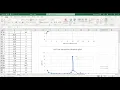 Potentiometric titration data analysis example using Excel