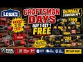 LOWE S POWER TOOL DEALS MAY 2026 Craftsman BOGO DeWalt Starter Kits - You WON T Believe it