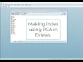 Creating Index of Multiple Variables using Principal Component Analysis PCA in 6 MINUTES