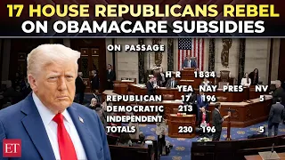 us house defies trump on obamacare subsidies 17 gop rebels join dems in shock 230 196 vote