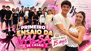 Tudo que rolou no primeiro ensaio😍 JORNADA DOS 15.