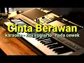 Karaoke koplo //cinta berawan// NADA cewek //rita sugiarto// by jampangpbg //psr670