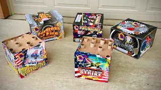 Lighting INSANE 500g Cakes from Phantom Fireworks