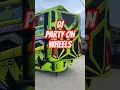 DJ Party Mobil based on a pickup truck 😳😳😳😳