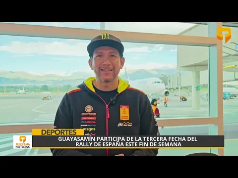 Guayasamín participa de la tercera fecha del rally de España este fin de semana
