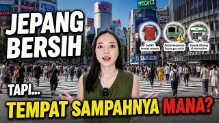 Rahasia dibalik tempat SAMPAH yang MINIM di JEPANG‼️🤔