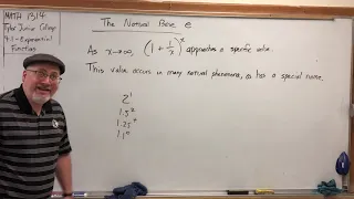 4 1 7 Exponential Functions - The Natural Base e