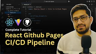 Build Deploy React Vite Website on Github Pages