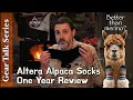 Gear Talk Altera Alpaca Socks One Year Review Better than merino