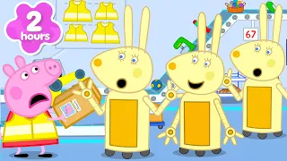 Les histoires de Peppa Pig | Peppa se perd dans l’ENTREPÔT DE ROBOTS ! 🤖📦 | Épisodes de Peppa Pig