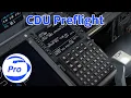 NP - CDU Preflight Procedure
