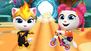 K-Pop Angela Gold Run Vs Phoenix Angela Gold Run - Talking Tom Gold Run