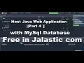 Host Java Web Application with MySql Database Part 4 Free in Jelastic com in hindi
