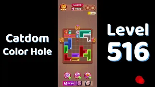 Catdom Color Hole Level 516 Screenshot