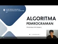 Algoritma dan Pemrograman - Mempelajari Dasar Logika Coding Menggunakan Scratch dan Python