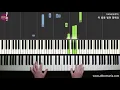 10CM(십센치) - 이 밤을 빌려 말해요(Borrow your night) (바른연애 길잡이 X 10CM) piano cover tutorial