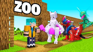 ZOOLOGICO NOOB x PRO de POKÉMON LENDÁRIO no Minecraft