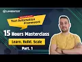 Master Test Automation Framework Development in 15 Hours Part 1