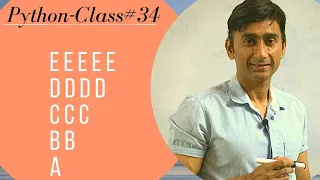 PATTERN PROGRAMS IN PYTHON NESTED LOOP IN PYTHON IN HINDI RAJU SIR KI PATHSHAALA CLASS