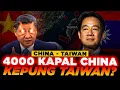 Taiwan Terancam TENGGELAM!! 4000 Kapal China Kepung Wilayahnya | RI Jadi Juru Damai?