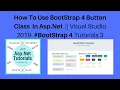 How to use bootstrap 4 button class in asp net visual studio 2019 4 tutorials 3