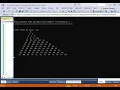 C to show the pattern like pyramid with numbers increased by 1