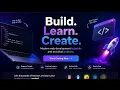 Day 3 Responsive Navigation Bar with Mobile Hamburger Menu HTML CSS JavaScript Tutorial
